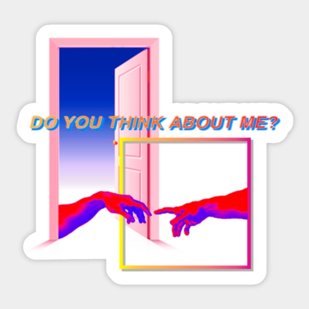 Do you? Sticker by Qwerty